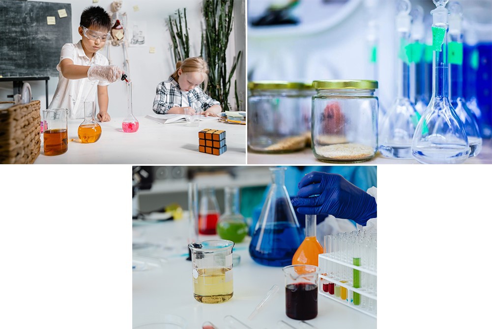 application of glass volumetric flask