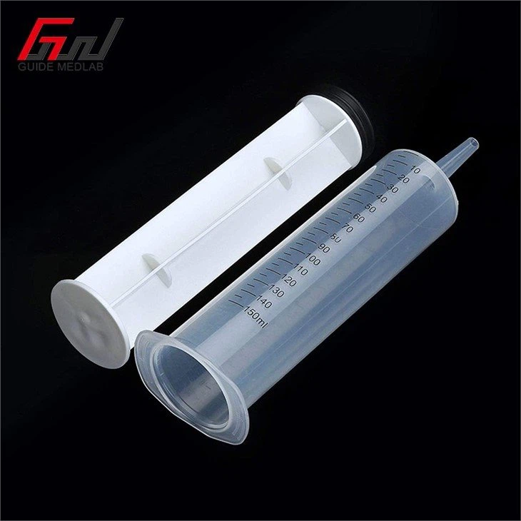 2 10 ml syringe without needle for lab