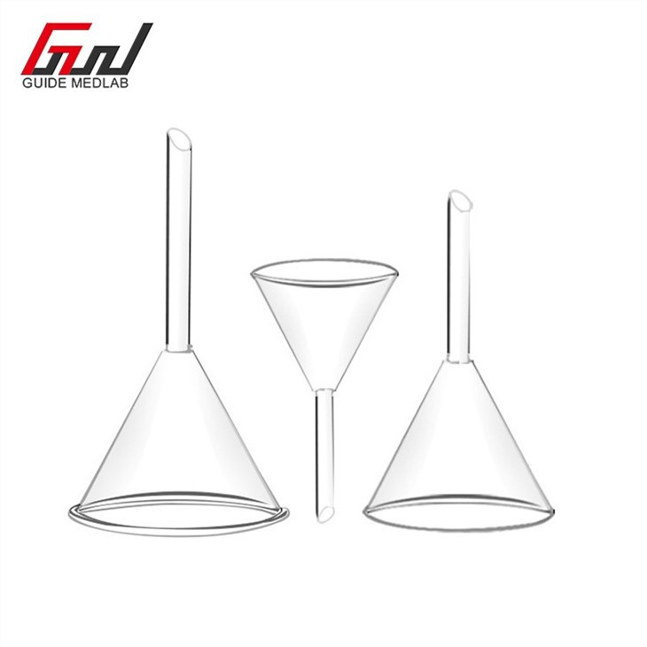 2 lab borosilicate funnel 90mm