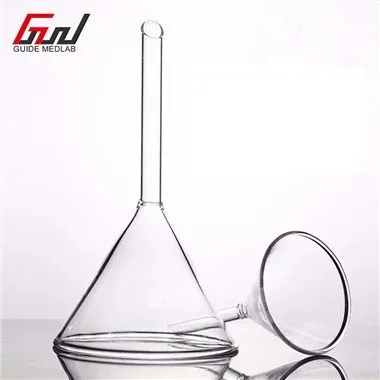 قمع زجاج المختبر 100 مم