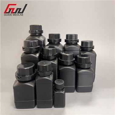 زجاجة كاشف بلاستيكية مربعة